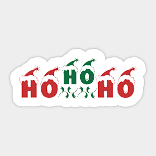 ho ho ho Sticker